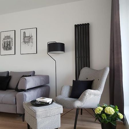 Apartament 150 Zaspa Vvita Z Prywatnym Ogrodem I Tarasem Danzig Exterior foto