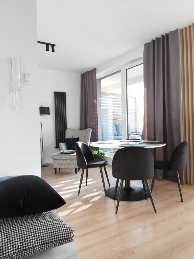 Apartament 150 Zaspa Vvita Z Prywatnym Ogrodem I Tarasem Danzig Exterior foto