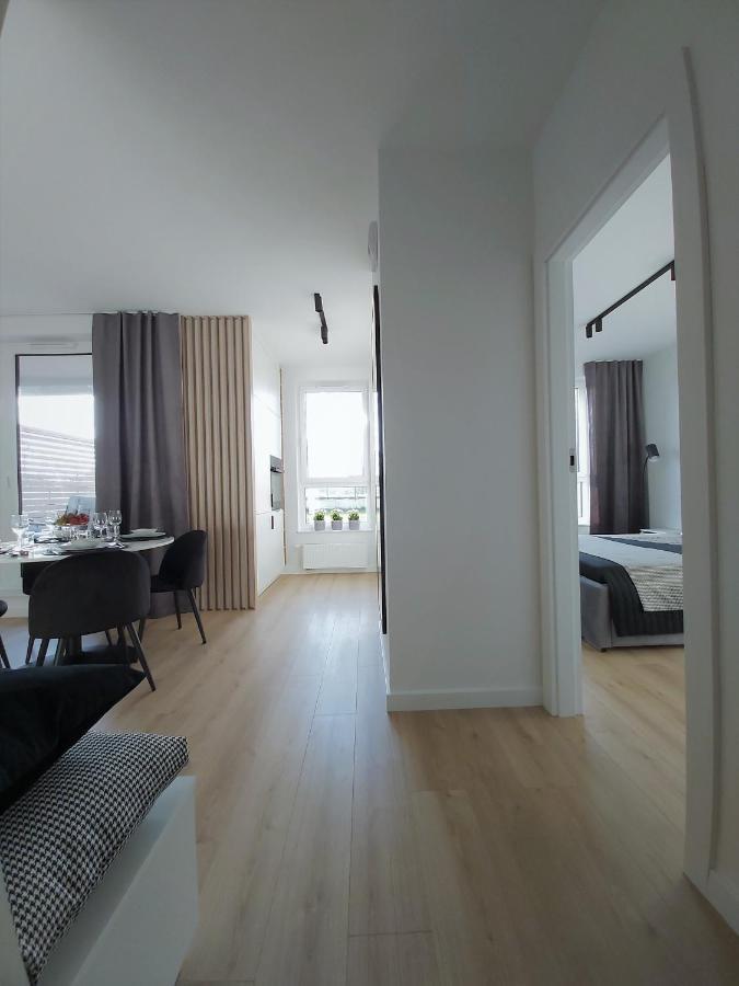 Apartament 150 Zaspa Vvita Z Prywatnym Ogrodem I Tarasem Danzig Exterior foto
