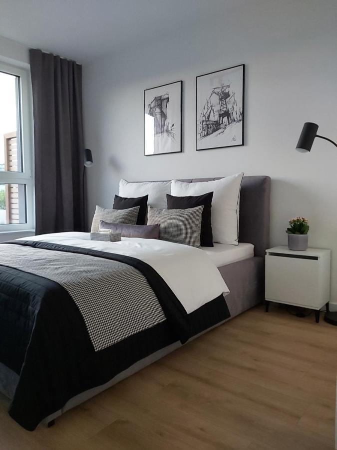 Apartament 150 Zaspa Vvita Z Prywatnym Ogrodem I Tarasem Danzig Exterior foto
