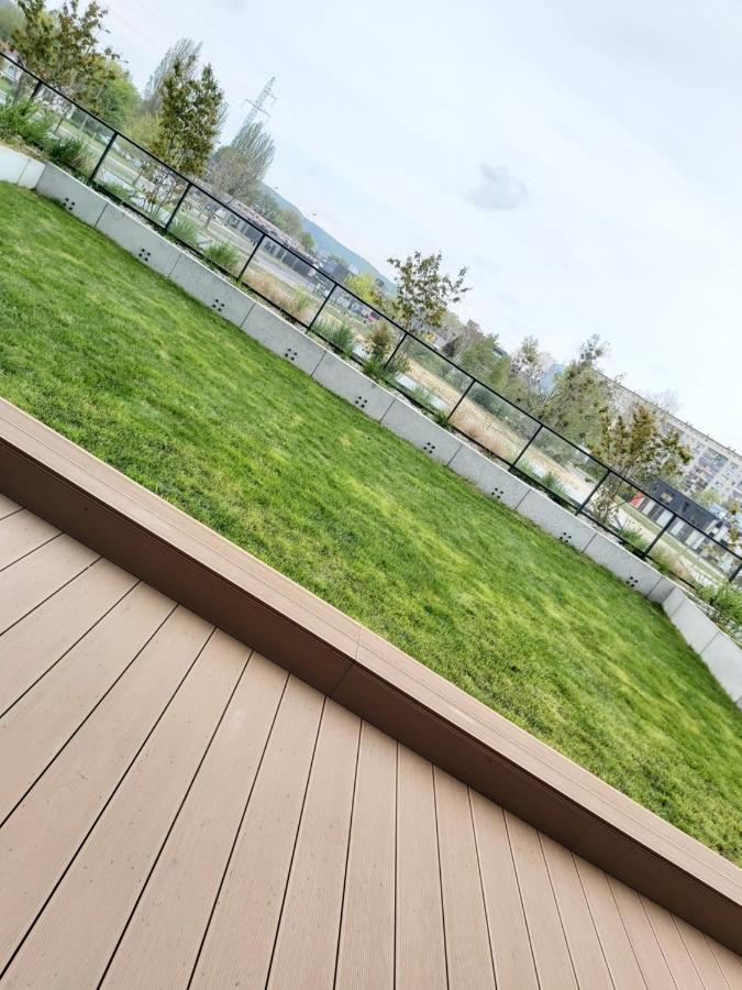 Apartament 150 Zaspa Vvita Z Prywatnym Ogrodem I Tarasem Danzig Exterior foto